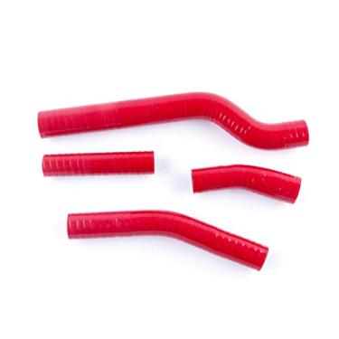 Imagem de LUXERAD Tubo de refrigeração de 3 camadas de 4,5 mm de desempenho de silicone para YAMAHA YZF450 YZ450F WR450 2003-2007 (vermelho)