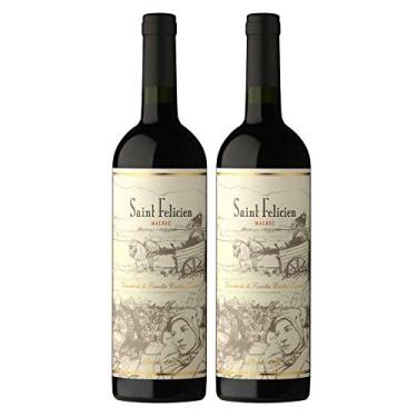 Imagem de Kit 2x Vinho Tinto Argentino Saint Felicien Malbec Catena Zapata 2017