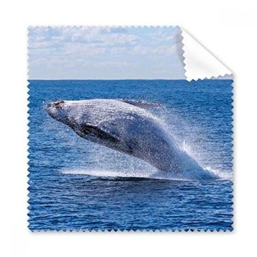 Imagem de Pano de limpeza de imagem natureza oceano jubarte para peixes, 5 peças