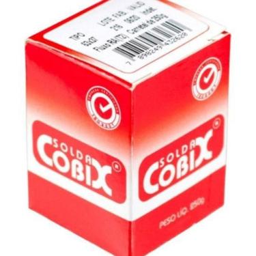 Imagem de Solda Estanho 0.8Mm Com Fluxo 63X37 Carretel 250G - Cobix