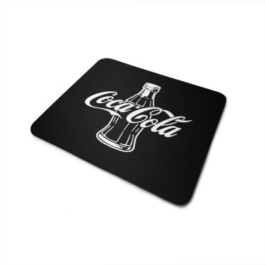 Imagem de Mouse Pad Antiderrapante Coca Cola Preto