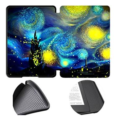 Imagem de Capa macia durável projetada para o Kindle de 10ª geração lançada em 2019 (Modelo J9G29R)/Capa magnética à prova d'água com Auto Wake/Sleep