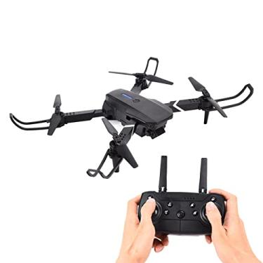 Imagem de Drone dobrável, drone leve de 50 m de longo alcance com 4 eixos para crianças para iniciantes