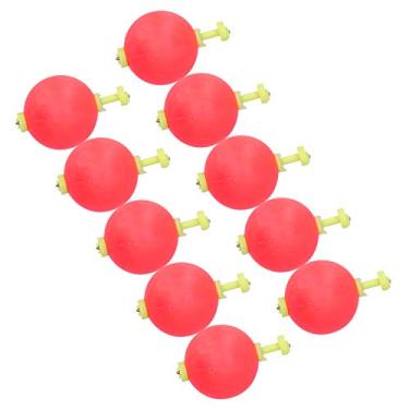 Imagem de 01 02 015 Indicador de espuma de pesca, boia de espuma de mola, boia de espuma de espuma de pesca de espuma de EVA boia bolas flutuadoras para o inverno ao ar livre (grande)