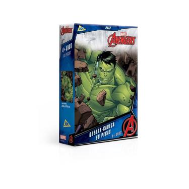 Imagem de Quebra-Cabeça Marvel Hulk 60 Peças Toyster 2685