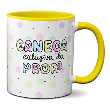 Imagem de Caneca Exclusiva Da Professora Feliz Dia Professores (Amarela)