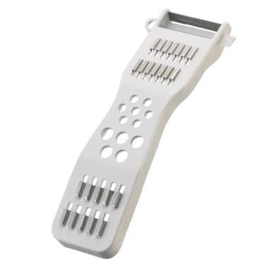 Imagem de Descascador e Ralador 5 em 1 Candy Color Keita - Branco