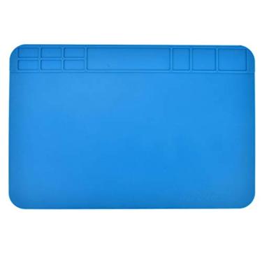 Imagem de Tapete de reparo de silicone tapete de soldagem isolamento térmico tapete de projeto de desmontagem esteira de trabalho estação de trabalho para computador celular