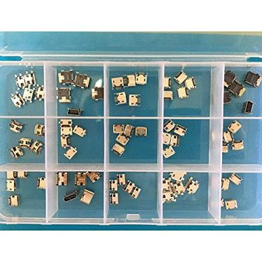 Imagem de Tingpai Multi-especificação Micro USB Connector Pin Female SMT So et Ja Set