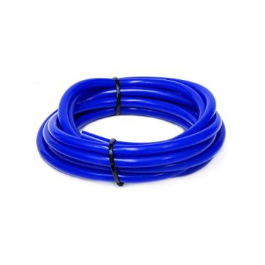 Imagem de HPS HTSVH10-BLUEx5 Mangueira de tubo de vácuo de silicone de alta temperatura azul 1,5 m de comprimento (pressão máxima de 40 psi, 10 mm ID)