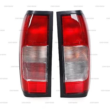 Imagem de JESYMBX Par de lâmpadas de freio de luz traseira para Nissan Navara D22 Ute DX ST ST-R 1997-2015