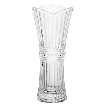 Imagem de Vaso floreiro solitário Fratello em cristal ecológico Ø13xA24cm - L'Hermitage