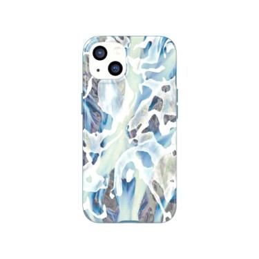 Imagem de Tech21 Evo Art Frozen River para iPhone 13 – Capa protetora para telefone com arte exclusiva e proteção de 3,6 m com várias quedas