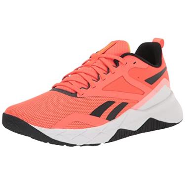 Imagem de Reebok Tênis masculino Nfx Cross Trainer, Laranja/preto/amarelo ácido, 11.5