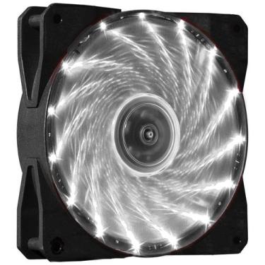 Imagem de Cooler Fan 120mm (12cm) C/15 Leds Branco - Xway