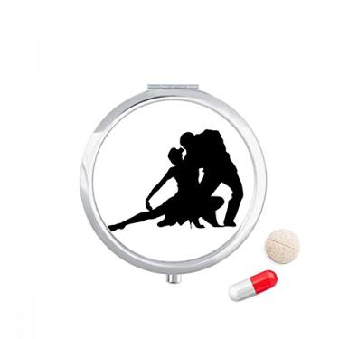 Imagem de Caixa de armazenamento de medicamentos de bolso com bolso para dançarino esportivo
