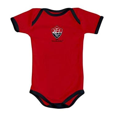 Imagem de Body Bebê Vitória Oficial Vermelho - Torcida Baby