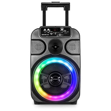 Imagem de Caixa de Som Ativa Multiuso 300W RMS Bluetooth, Show de luzes até 8h de autonomia, USB, P2, Rádio FM Frahm - CMF 300 TWS