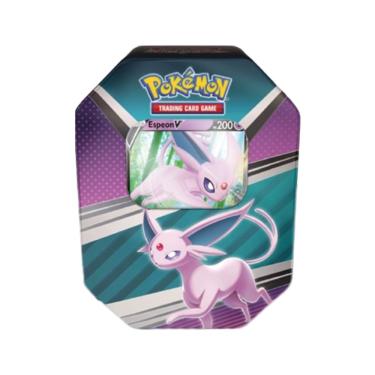 Lata Pokémon TCG - Evolução Eevee - Flareon V - Copag