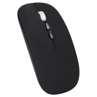 Imagem de Mouse Recarregável Sem Fio Wireless USB Optico para Notebook PC Master 3S (preto)