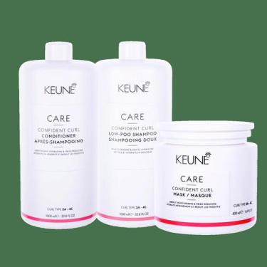 Imagem de Kit Profissional Shampoo Condicionador E Máscara Keune Care Confident