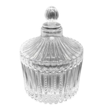 Imagem de Bomboniere / Potiche Vidro C/ Tampa N240330-3 - Quanhe