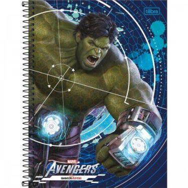 Imagem de Caderno C/D 10 Matérias Avengers Game 160 Folhas Tilibra Capa Sortida