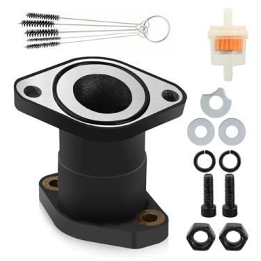 Imagem de QAZAKY Junta de Coletores de Admissão de Carburador Compatível com Yamaha Big Bear 350 YFM350 YFM350FW YFM350U YFM350FH Moto-4 YFM350ER Kodiak 400 YFM400FW YFM400