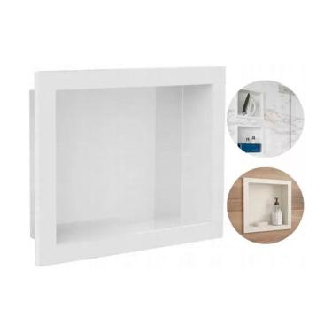 Imagem de Nicho de Parede para Embutir 30x40cm Branco