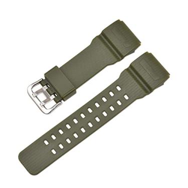 Imagem de Pulseira GG-1000/GWG-100/GSG-100 Pulseira de borracha para relógio Pulseira esportiva à prova d'água com ferramentas adequadas para Casio Fit para pulseira de relógio G-Shock (cor: cinza