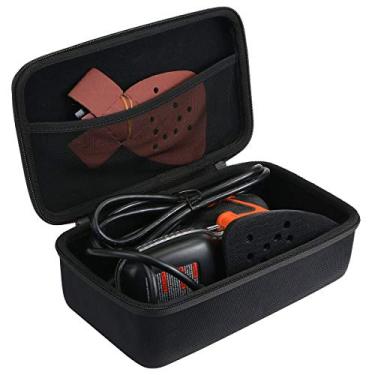 Imagem de Khanka Capa de viagem rígida de reposição para lixador de detalhes de mouse preto + decodificador, detalhe compacto