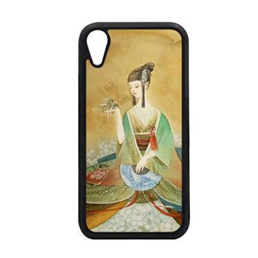 Imagem de Ilustrador antigo chinês de beleza para iPhone XR capa para proteção de telefone Apple