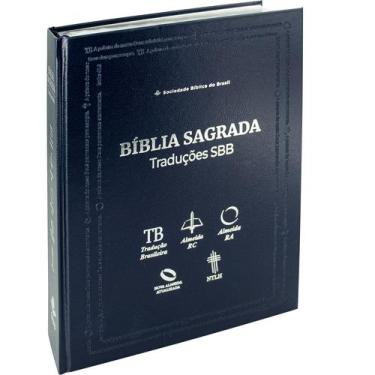 Imagem de Livro - Bíblia Sagrada Traduções Sbb - Tb / Arc / Ra / Naa / Ntlh