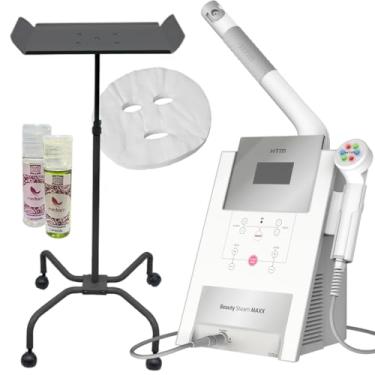 Imagem de Kit Beauty Steam Maxx Vapor de Ozônio + Suporte para Vapor - HTM (Preto)