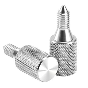 Imagem de FavorKit Parafuso de polegar de encaixe para batedeiras KitchenAid, substituição de acessórios de parafuso de cubo x 2 peças, prata