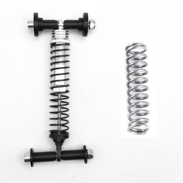 Imagem de ODO LUCK Melhoria de modificação de amortecimento prata + mola rígida para pedal Fanatec CSL acelerador/embreagem/não LC (célula de carga), melhoria de modificação de absorção de choque, acessórios de