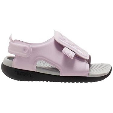 Imagem de Sandália infantil Nike Sunray Adjust 5 (td) Aj9077-501, Iced Lilac/White-lt Smoke Grey, 5 Toddler