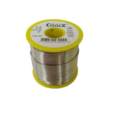 Imagem de Carretel De Solda Estanho 50X50 1,5Mm Amarelo Cobix