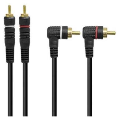 Imagem de Cabo Audio Rca Kx3 2 Rca Macho Maxo 4mm Pra Som Automotivo - A.R Varie