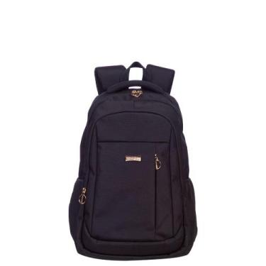 Imagem de Mochila Grande 2 Compartimentos Laptop 15 Sestini Work - Preto, Preto