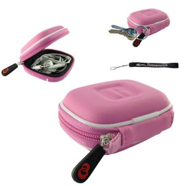 Imagem de Kit de viagem de MP3 premium compatível com SanDisk Sansa Clip 1 GB 4 GB 2 GB MP3 Player + Inclui uma alça de mão de determinação eBigValue de 10 cm como presente!!