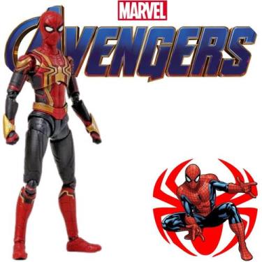 Imagem de Brinquedo Homem Aranha Traje Dourado Original Para Criançada Bonito Mé