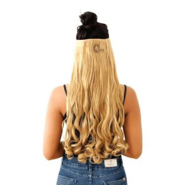 Imagem de Aplique Tic Tac Ondulado Idêntico Ao Humano - Com Volume -Mega Hair Im