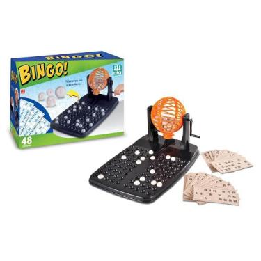 Imagem de Jogo Infantil Bingo - 48 Cartelas - Nig Brinquedos