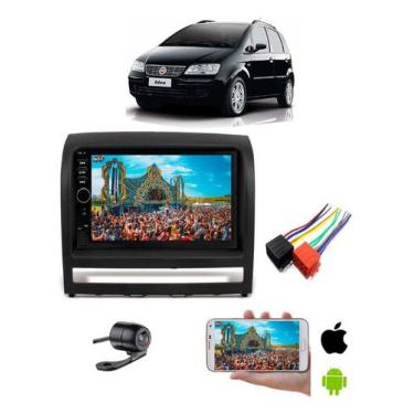 Imagem de Mp5 Multimidia Moldura 2 Din Fiat Idea 2008 2009 + Camera - Sp. Reposi