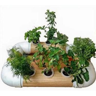 Imagem de Mini Horta Kit Jardim Hidroponico com Nutrientes e Sementes - ToDo Hid