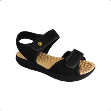 Imagem de Sandalia Modare Papete Ajustes Conforto Feminina Anabela 7142.118, 38,