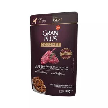 Imagem de Ração Úmida Gran Plus Sachê Cães Gourmet Adultos Ovelha - 100g - GRANP