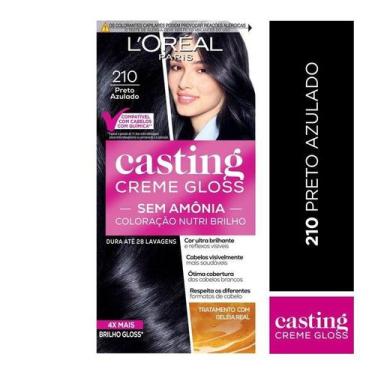 Imagem de Coloração Casting Creme Gloss L'Oreal 210 Preto Azulado