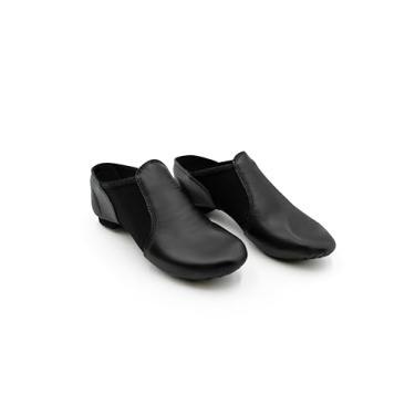 Imagem de Capezio Tênis feminino E Series Jazz sem cadarço, Preto, 12.5 Wide